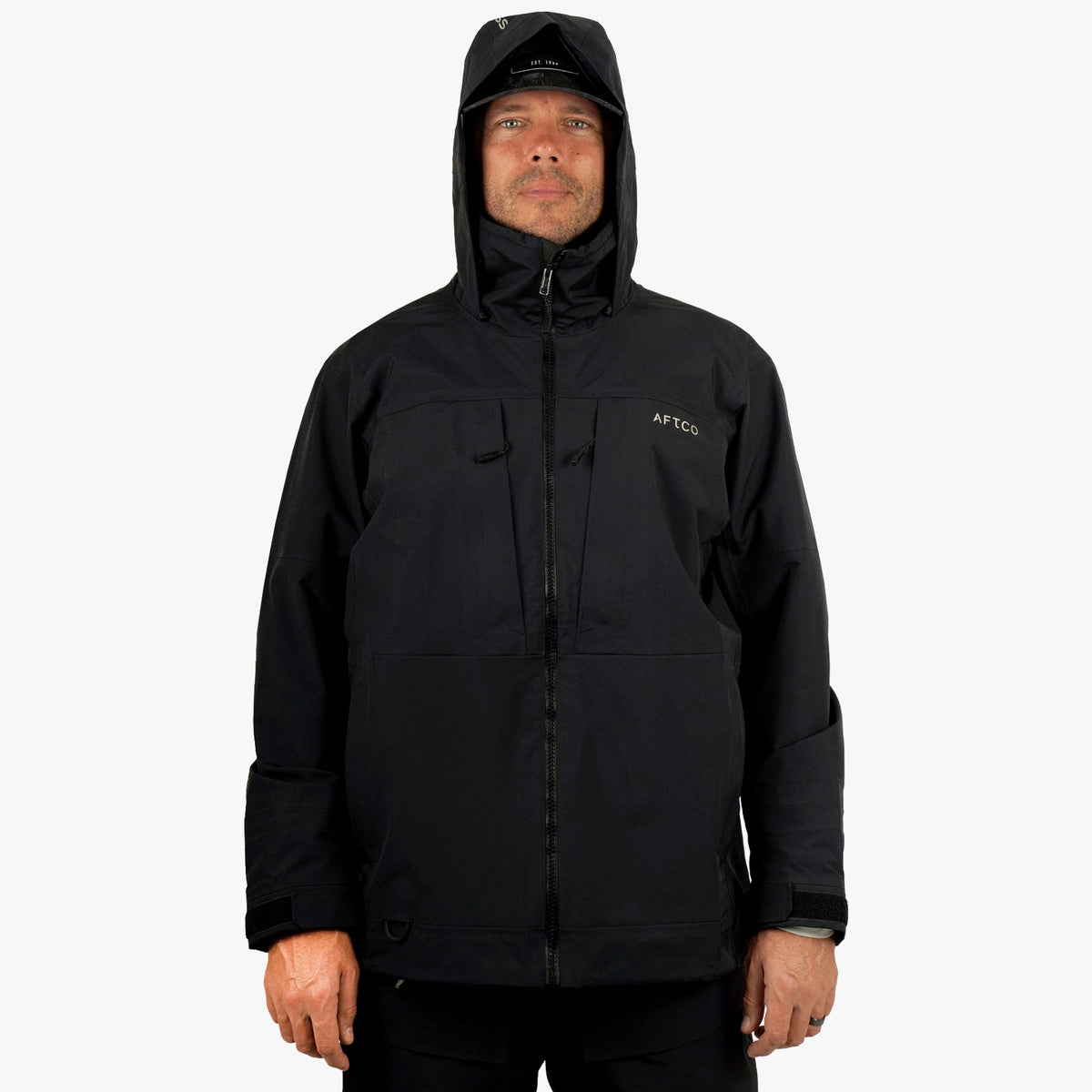 Mens Fortress Fishing Rain Jacket - AFTCO