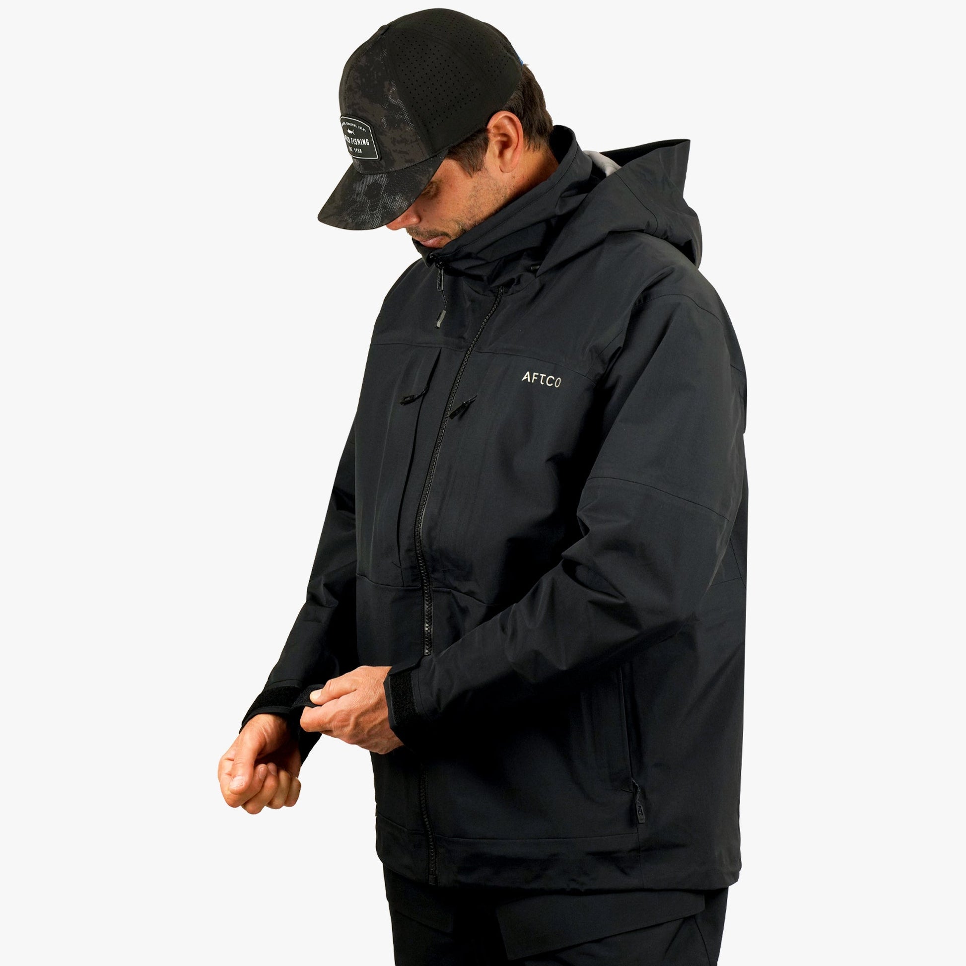 Mens Fortress Fishing Rain Jacket - AFTCO