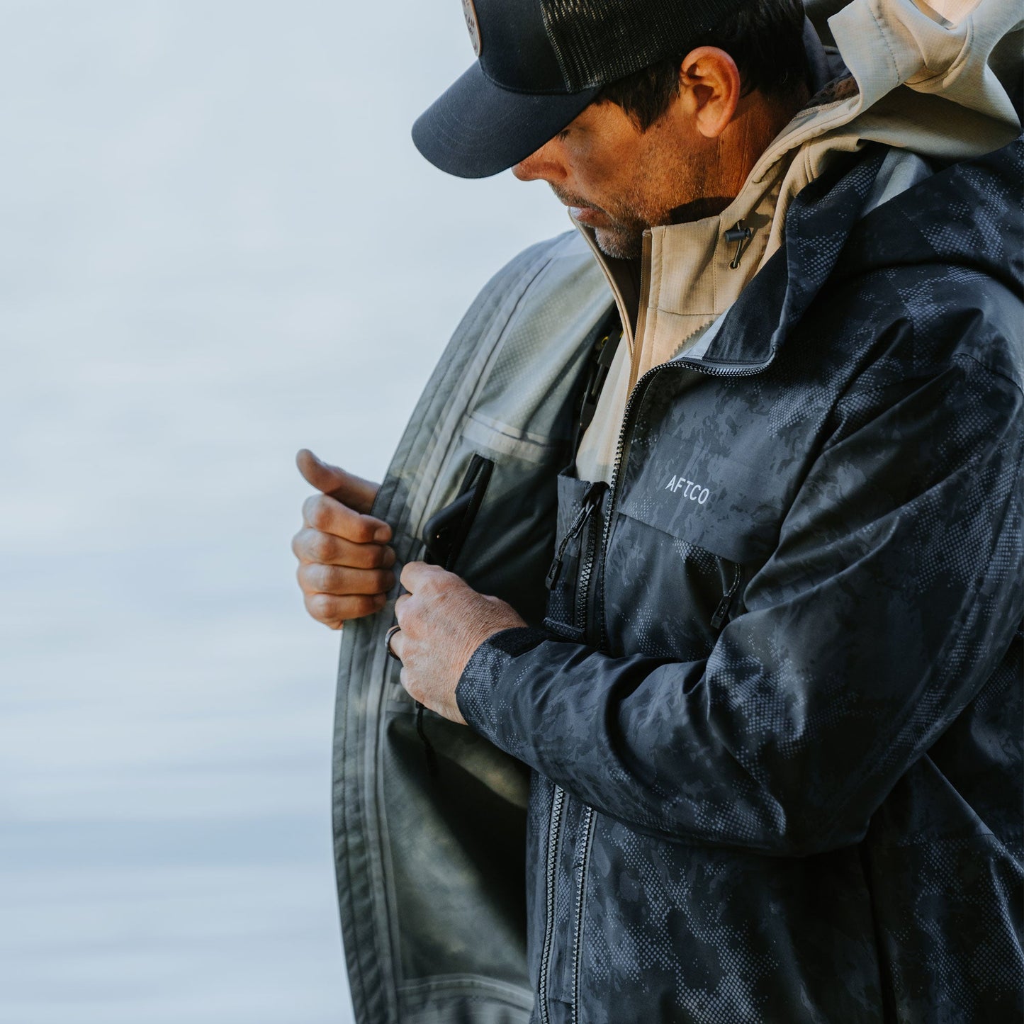 Mens Stormbreaker Fishing Jacket - AFTCO