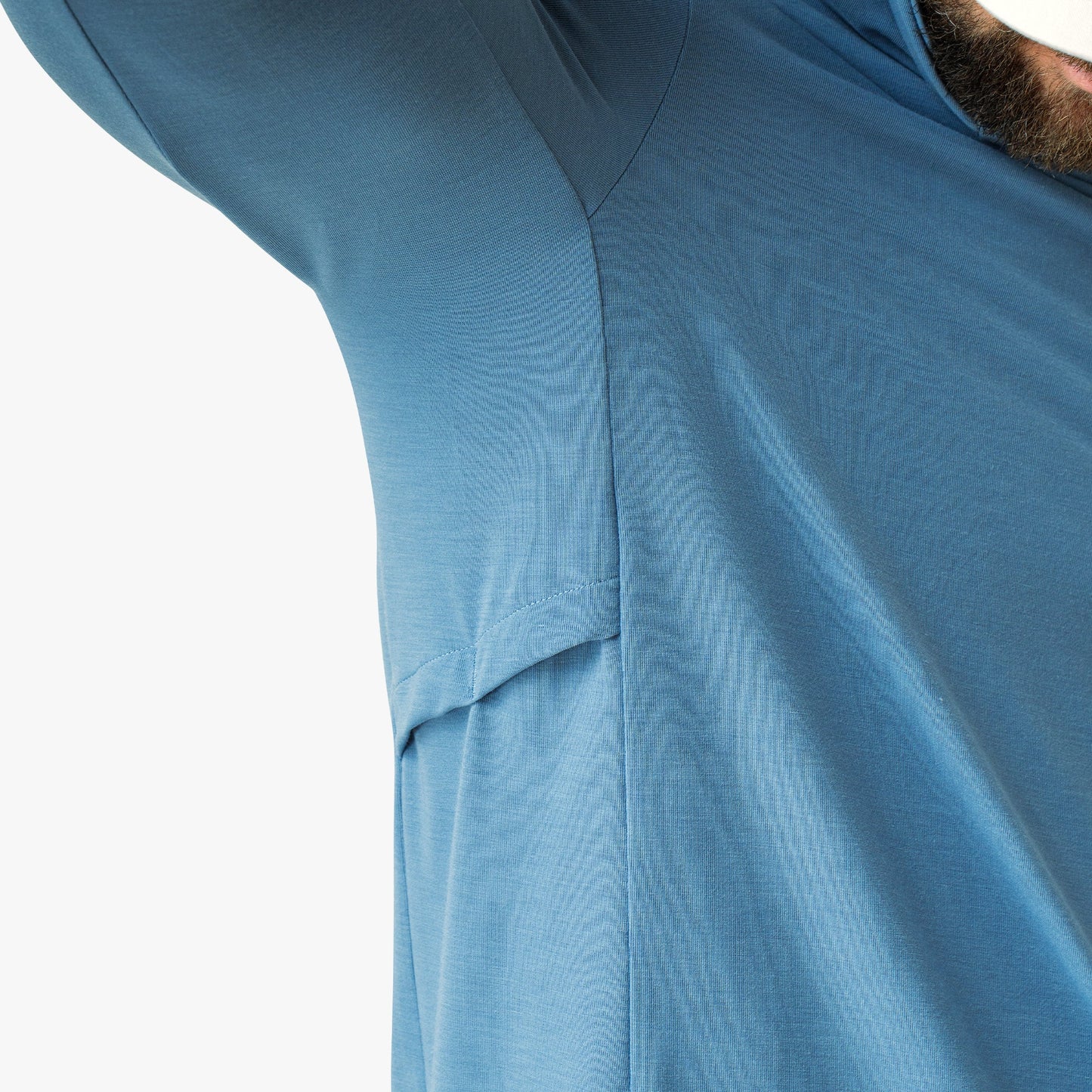 Mens Tailwind Long Sleeve Hooded Sun Protection Shirt - AFTCO