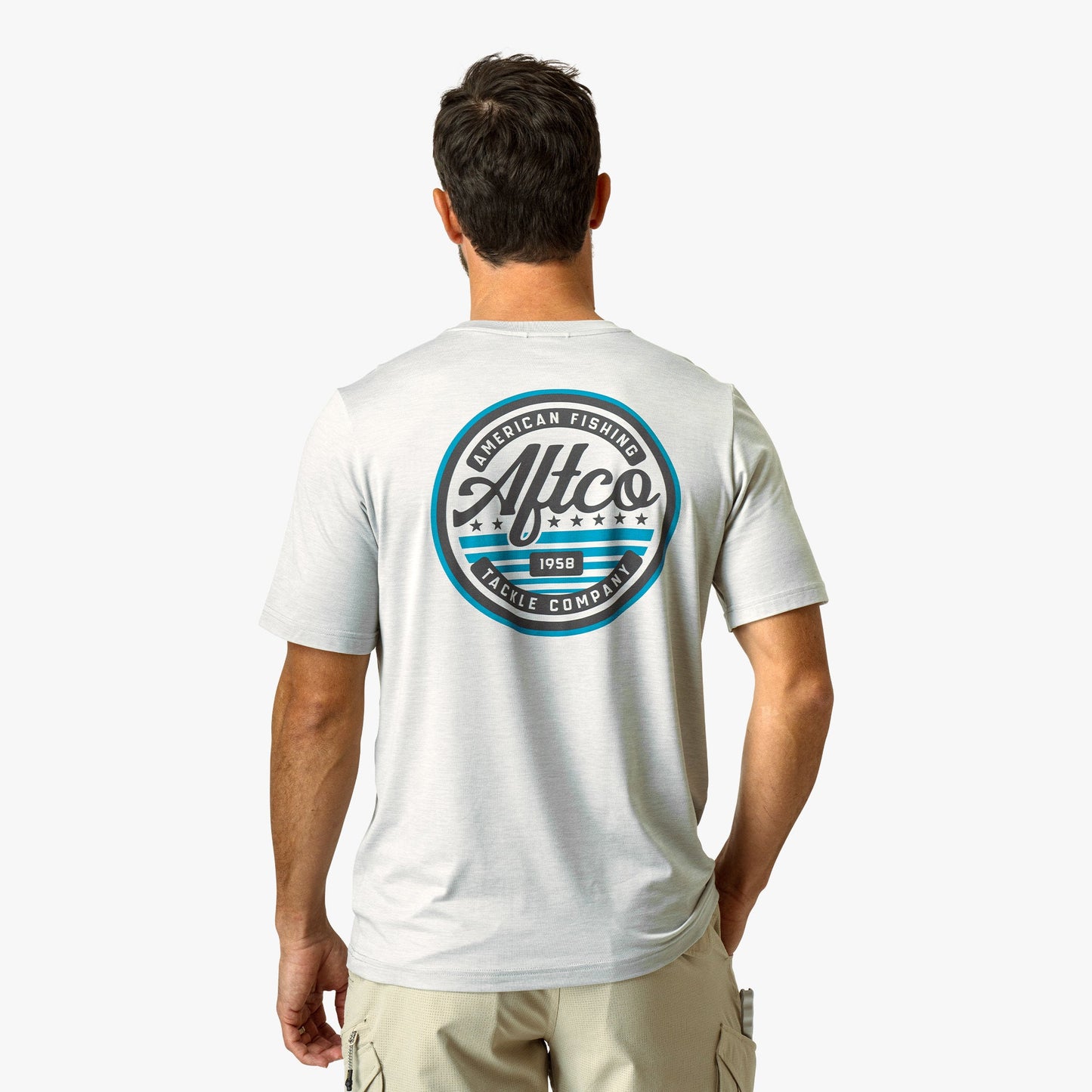 Mens United Short Sleeve Sun Protection Shirt - AFTCO