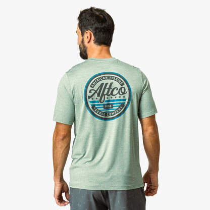 Mens United Short Sleeve Sun Protection Shirt - AFTCO