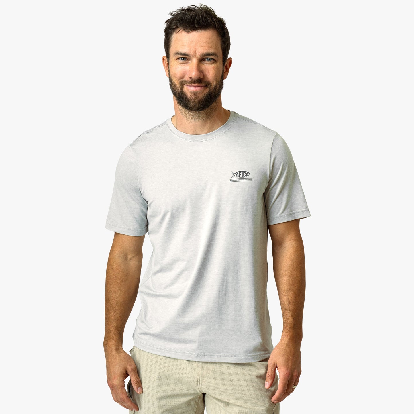 Mens United Short Sleeve Sun Protection Shirt - AFTCO