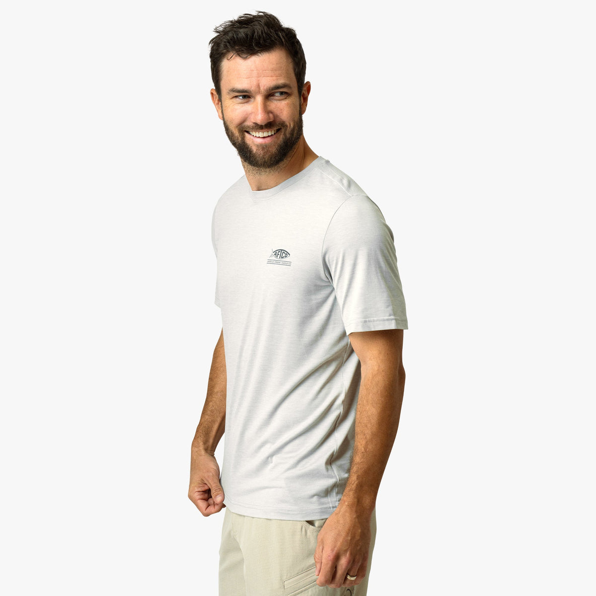 Mens United Short Sleeve Sun Protection Shirt - AFTCO
