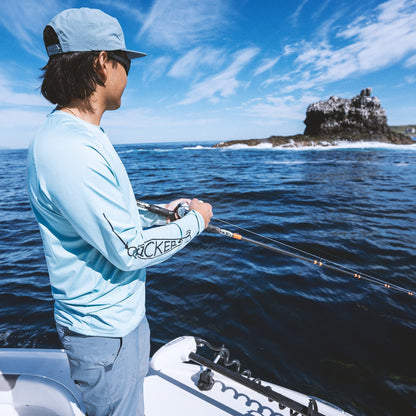Mens AFTCO x Kicker Samurai LS Sun Protection Shirt - AFTCO