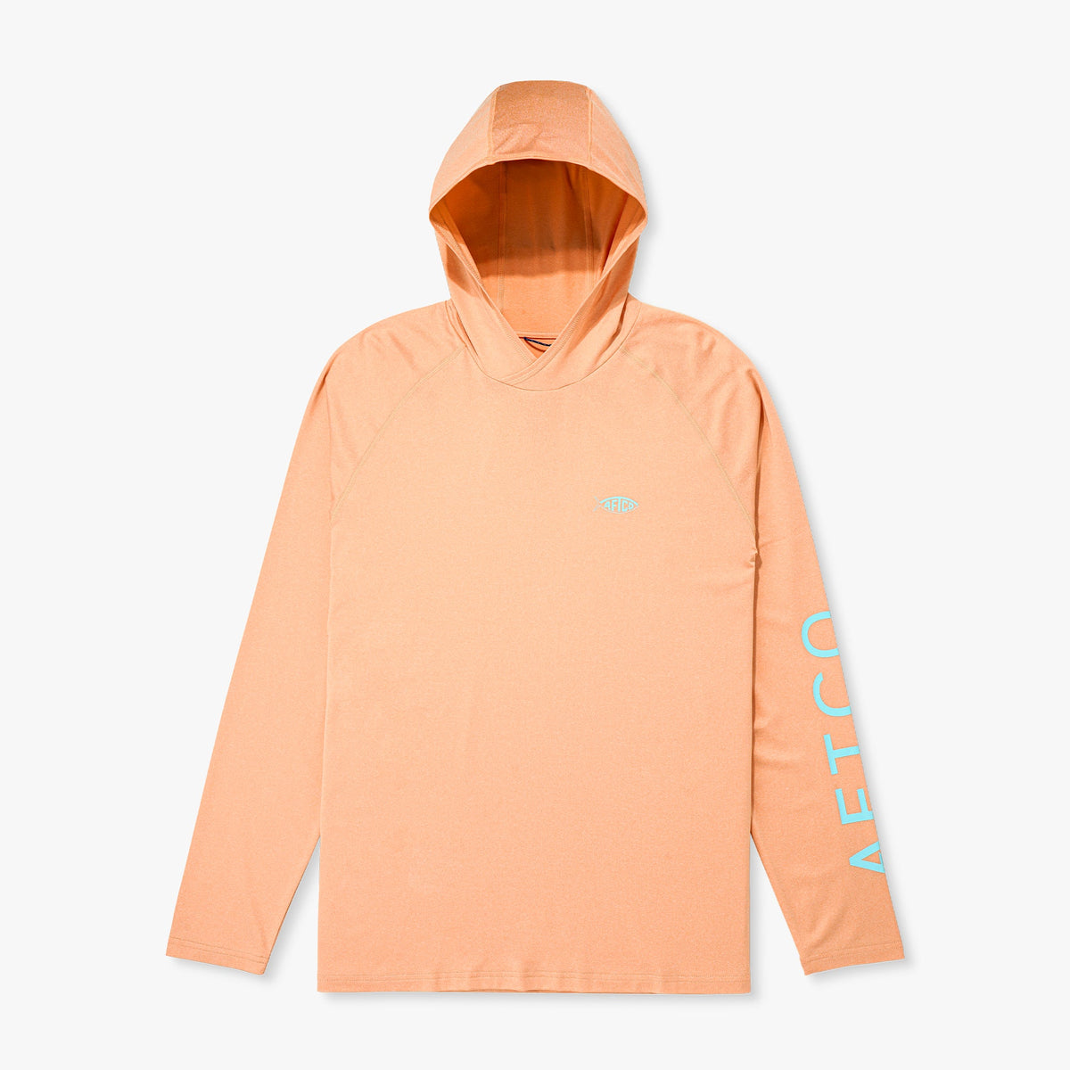 Mens Samurai Long Sleeve Sun Protection Hoodie - AFTCO