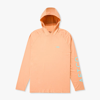 Mens Samurai Long Sleeve Sun Protection Hoodie - AFTCO