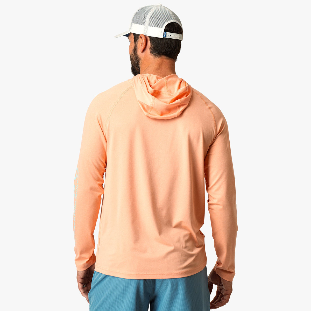 Mens Samurai Long Sleeve Sun Protection Hoodie - AFTCO
