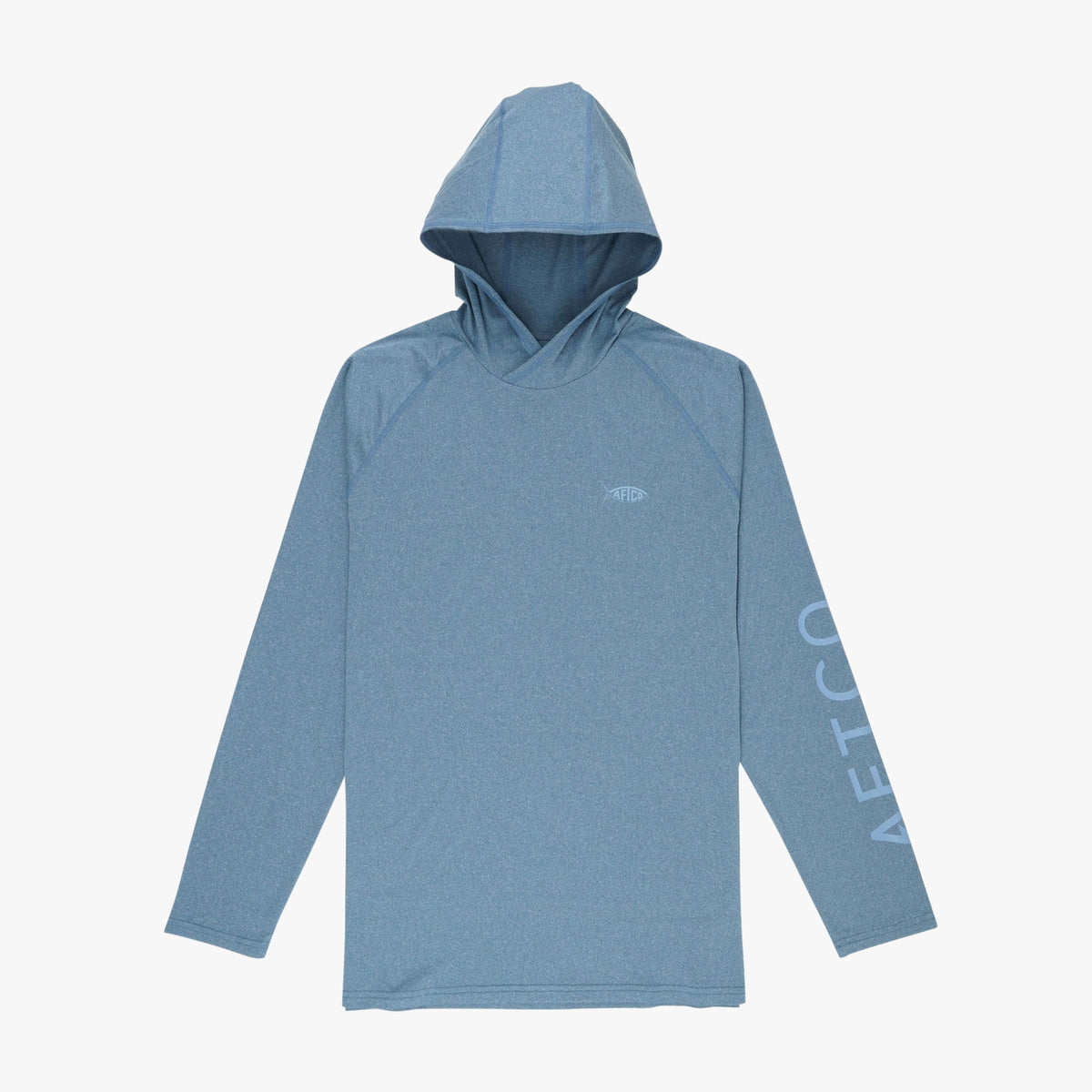 Mens Samurai Long Sleeve Sun Protection Hoodie - AFTCO
