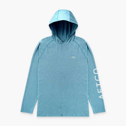 Mens Samurai Long Sleeve Sun Protection Hoodie - AFTCO
