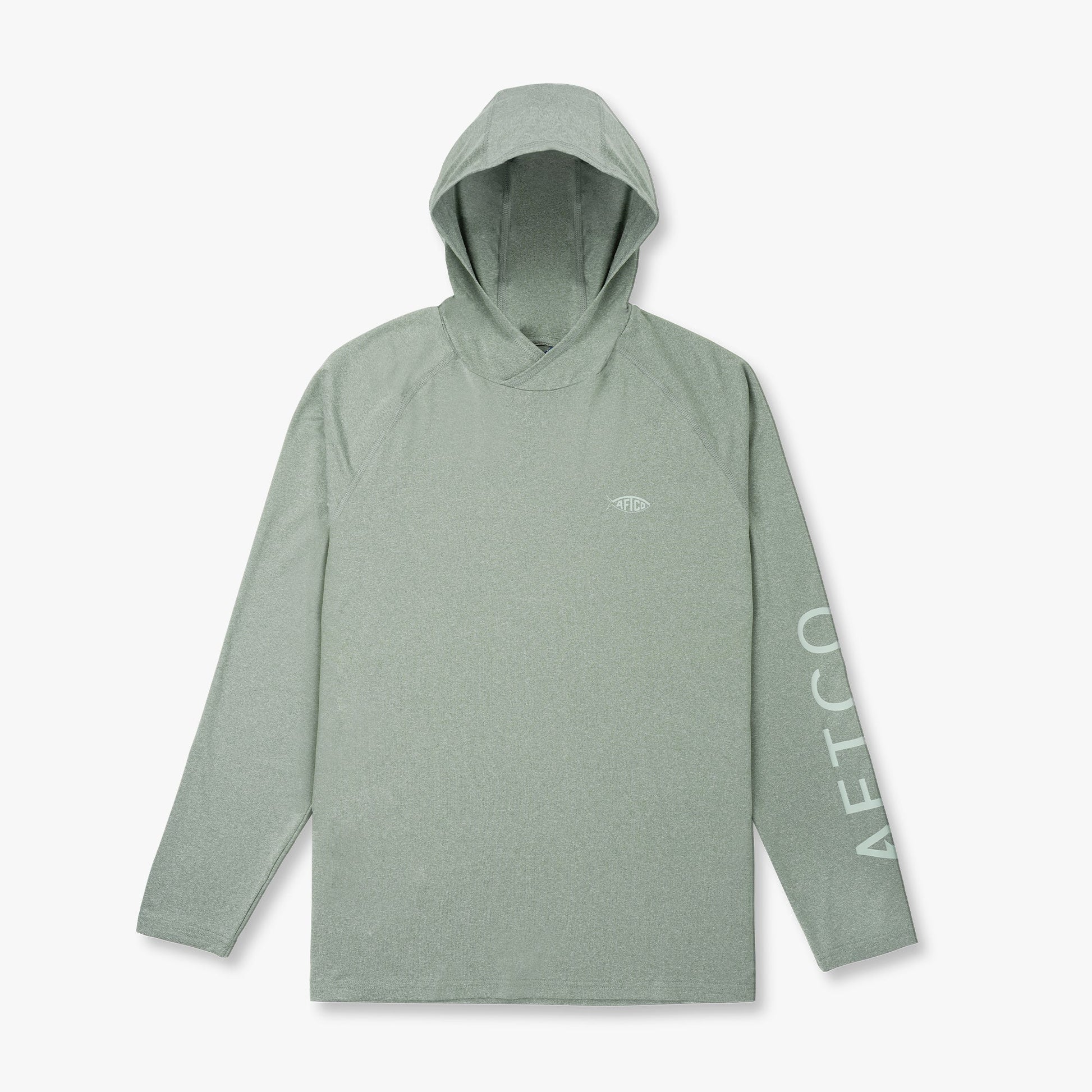 Mens Samurai Long Sleeve Sun Protection Hoodie - AFTCO