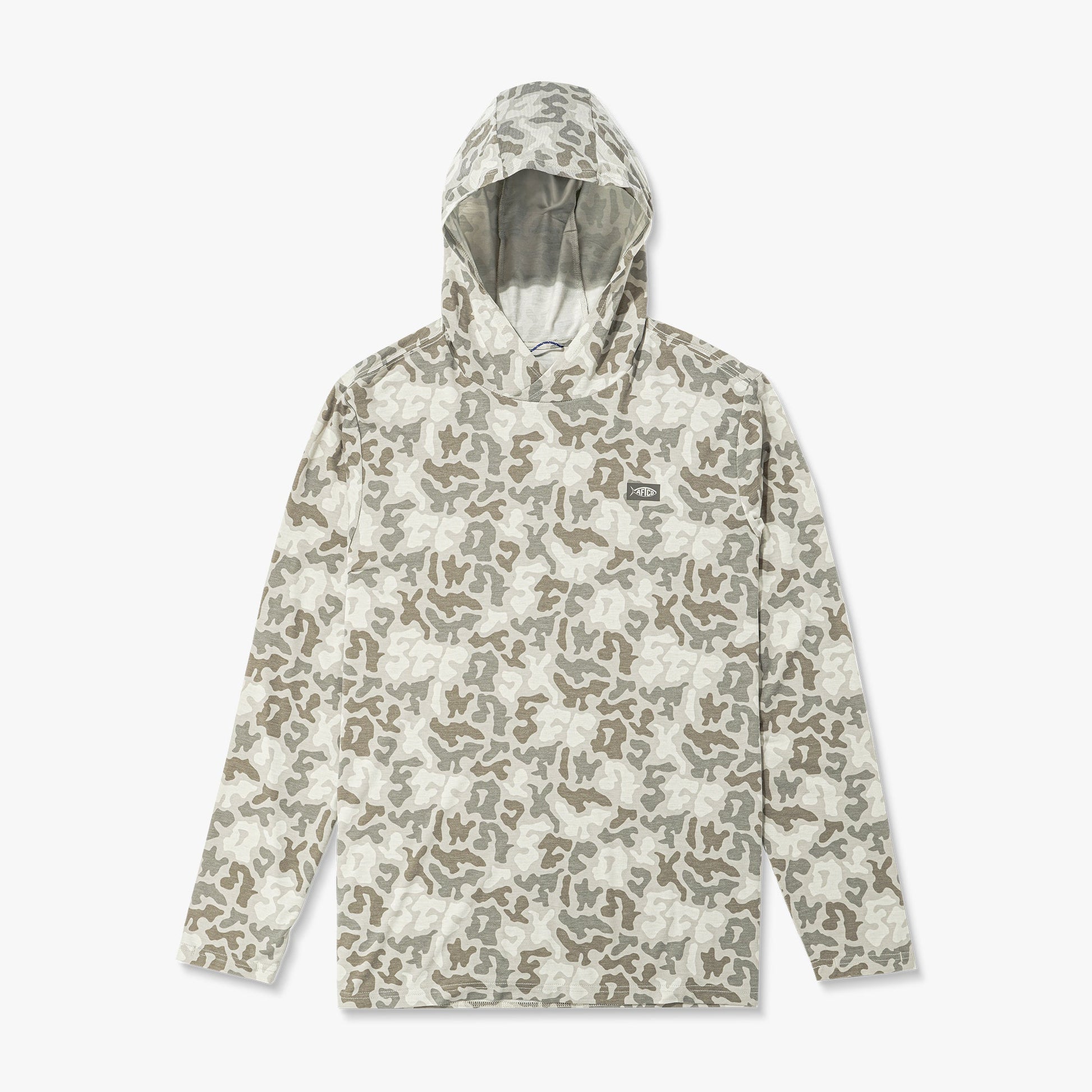 Mens Ocean Bound Hooded Performance Shirt - AFTCO
