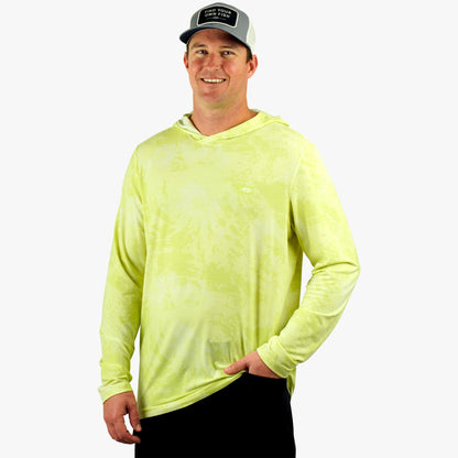 Mens Ocean Bound Hooded Performance Shirt - AFTCO