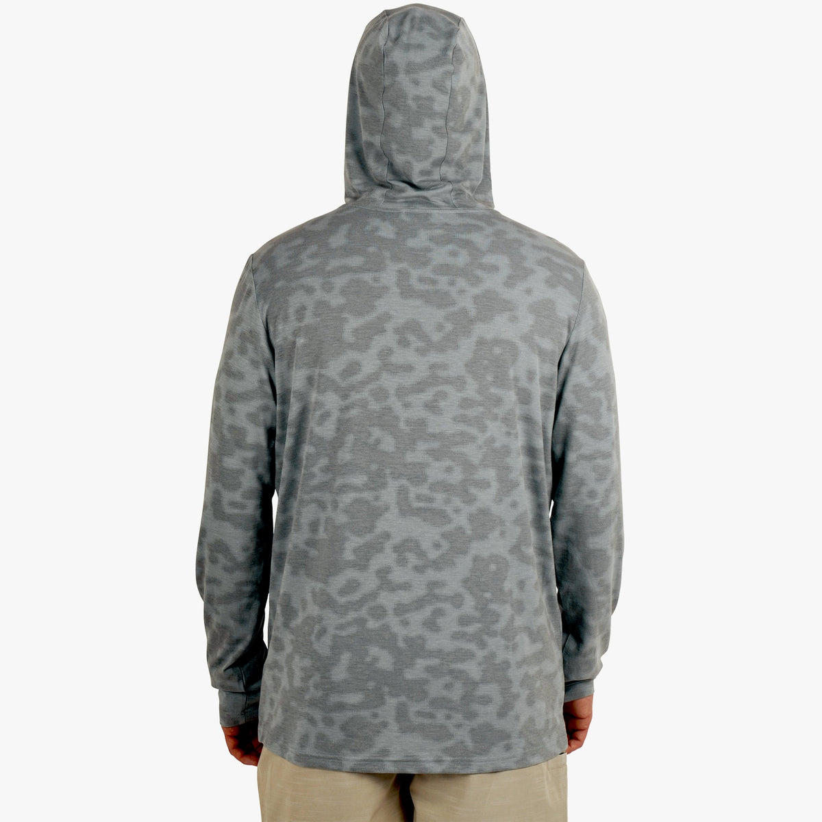 Mens Ocean Bound Hooded Performance Shirt - AFTCO