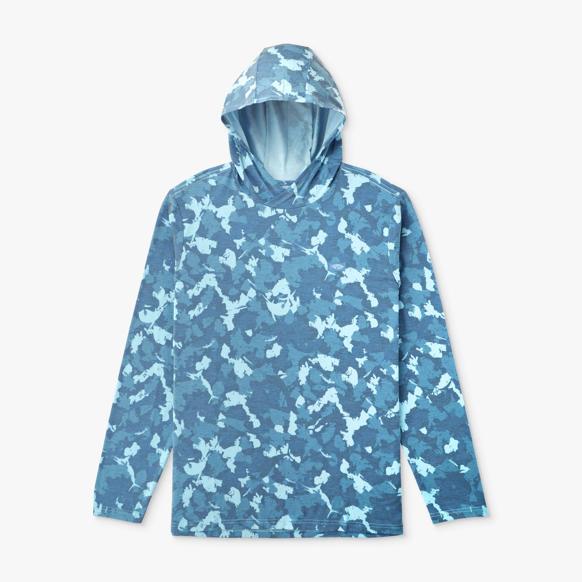 Mens Ocean Bound Hooded Performance Shirt - AFTCO