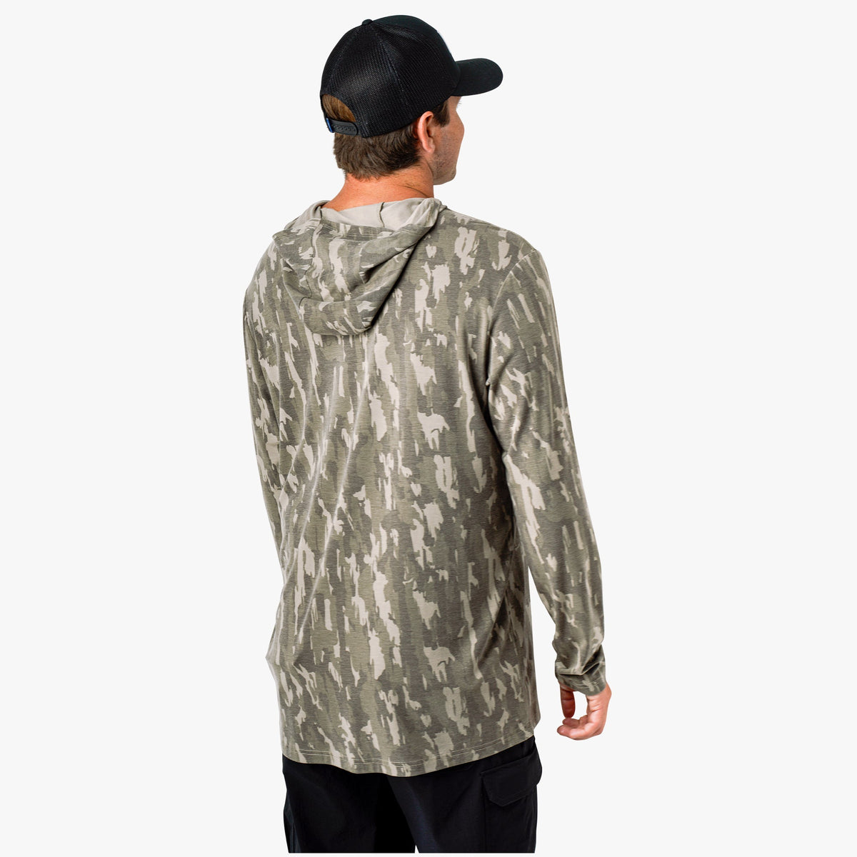 Mens Ocean Bound Hooded Performance Shirt - AFTCO