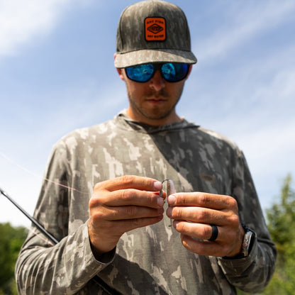Mens Ocean Bound Hooded Performance Shirt - AFTCO