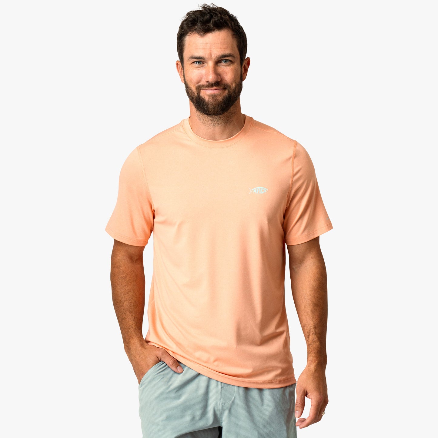 Mens Samurai SS Performance Shirt - AFTCO