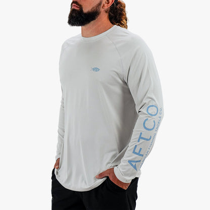 Mens Men's Long Sleeve Sun Protection Shirt - Samurai by AFTCO - AFTCO