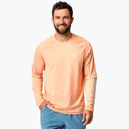Mens Men's Long Sleeve Sun Protection Shirt - Samurai by AFTCO - AFTCO