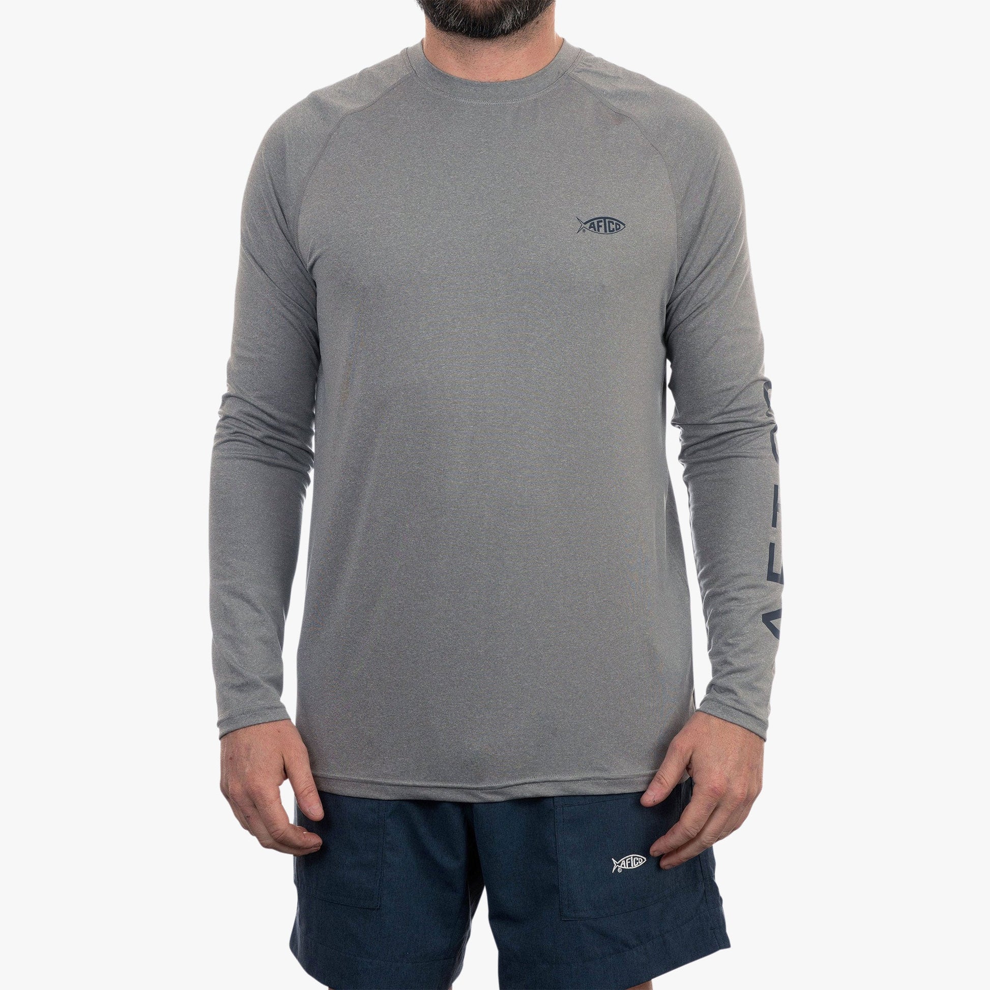 Mens Men's Long Sleeve Sun Protection Shirt - Samurai by AFTCO - AFTCO