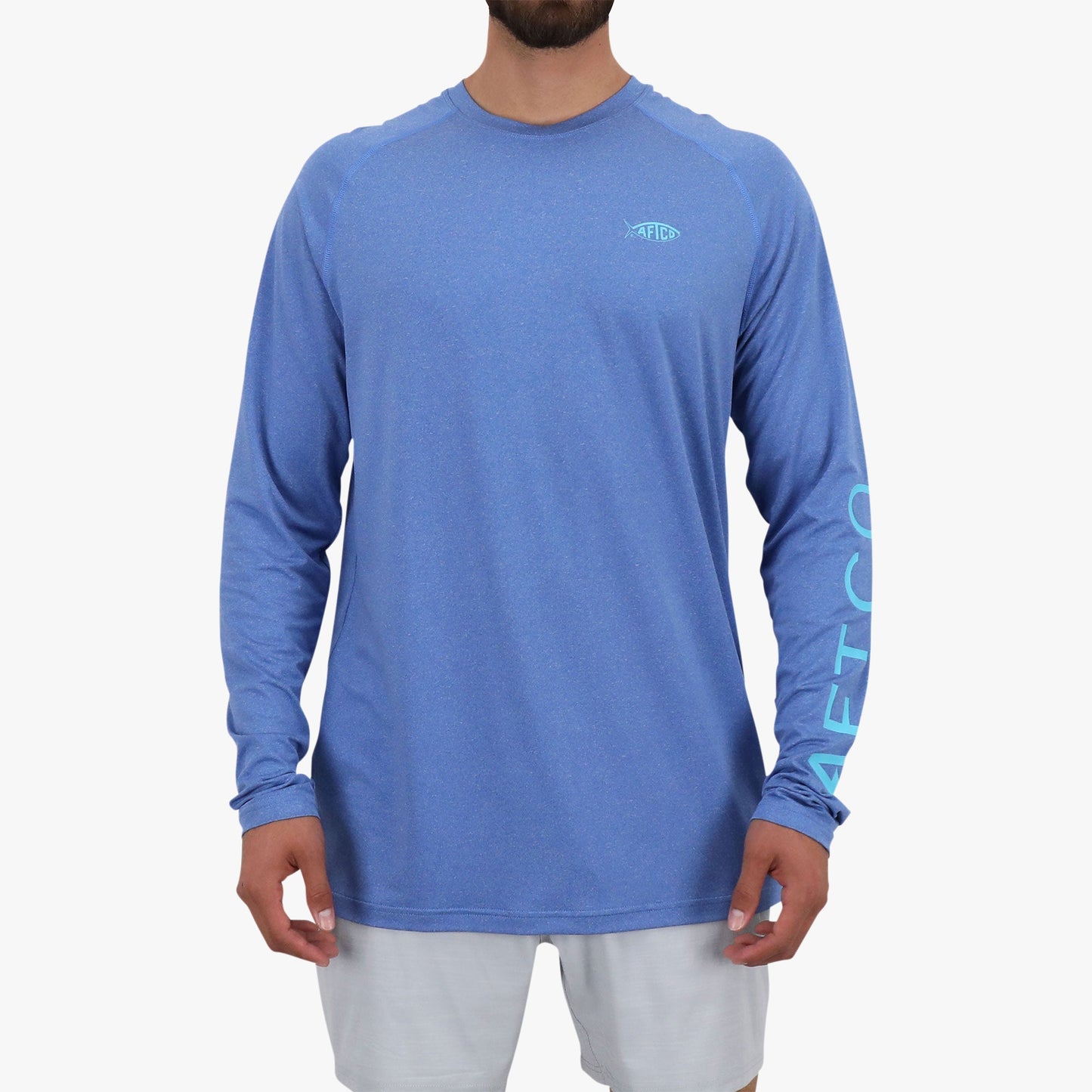 Mens Men's Long Sleeve Sun Protection Shirt - Samurai by AFTCO - AFTCO