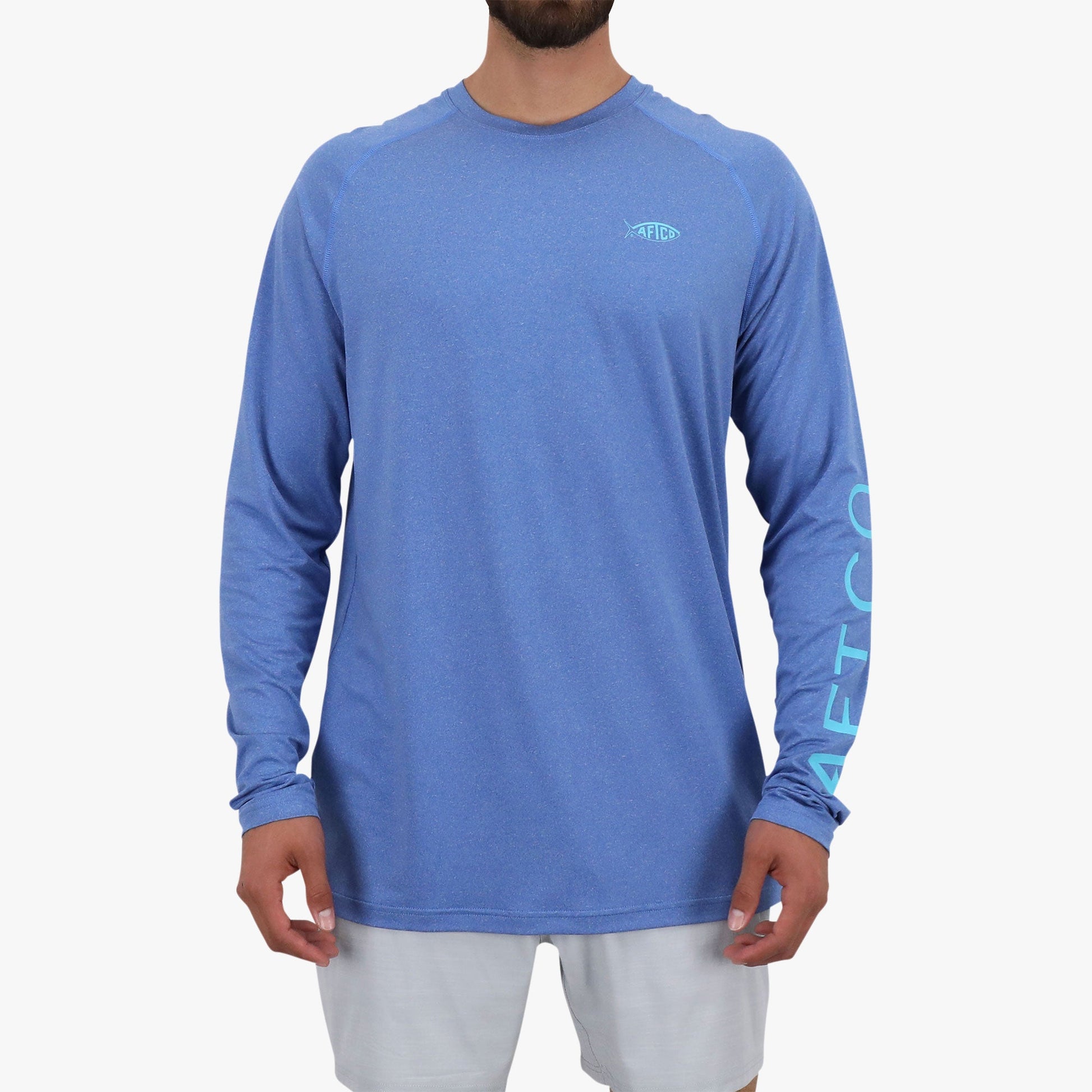 Mens Men's Long Sleeve Sun Protection Shirt - Samurai by AFTCO - AFTCO