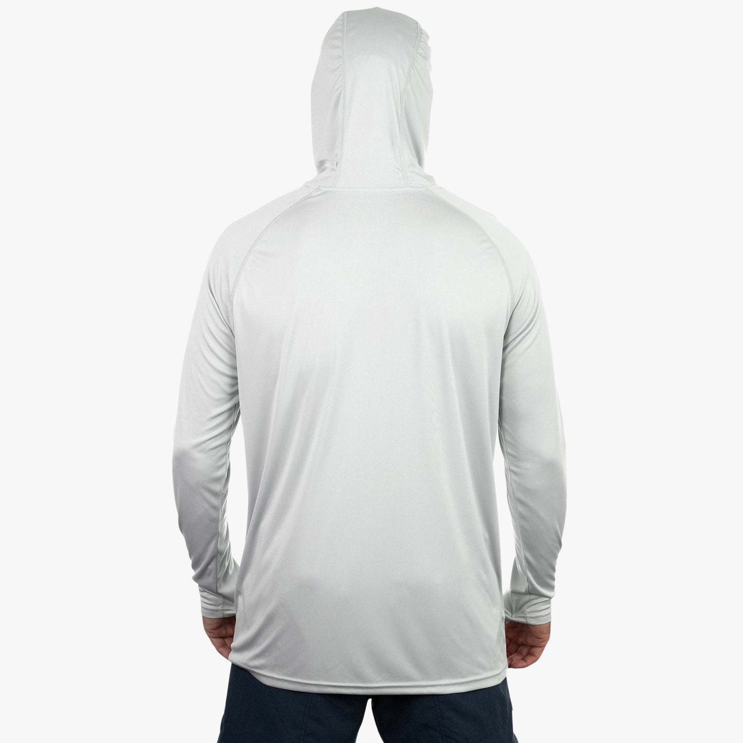 Mens Jason Christie's Hooded LS Bass Fishing Performance Shirt - AFTCO