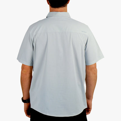 Mens Air O Mesh SS Button Down Fishing Shirt - AFTCO
