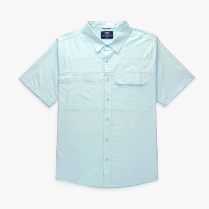 Mens Air O Mesh SS Button Down Fishing Shirt - AFTCO