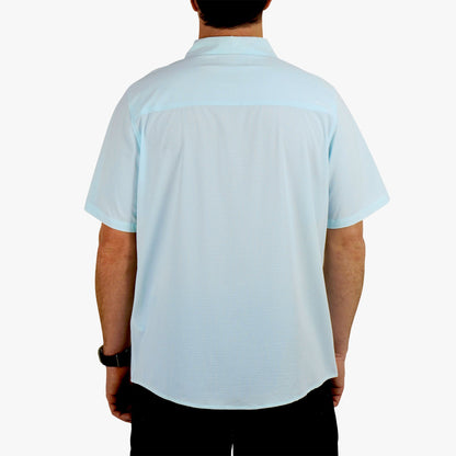Mens Air O Mesh SS Button Down Fishing Shirt - AFTCO