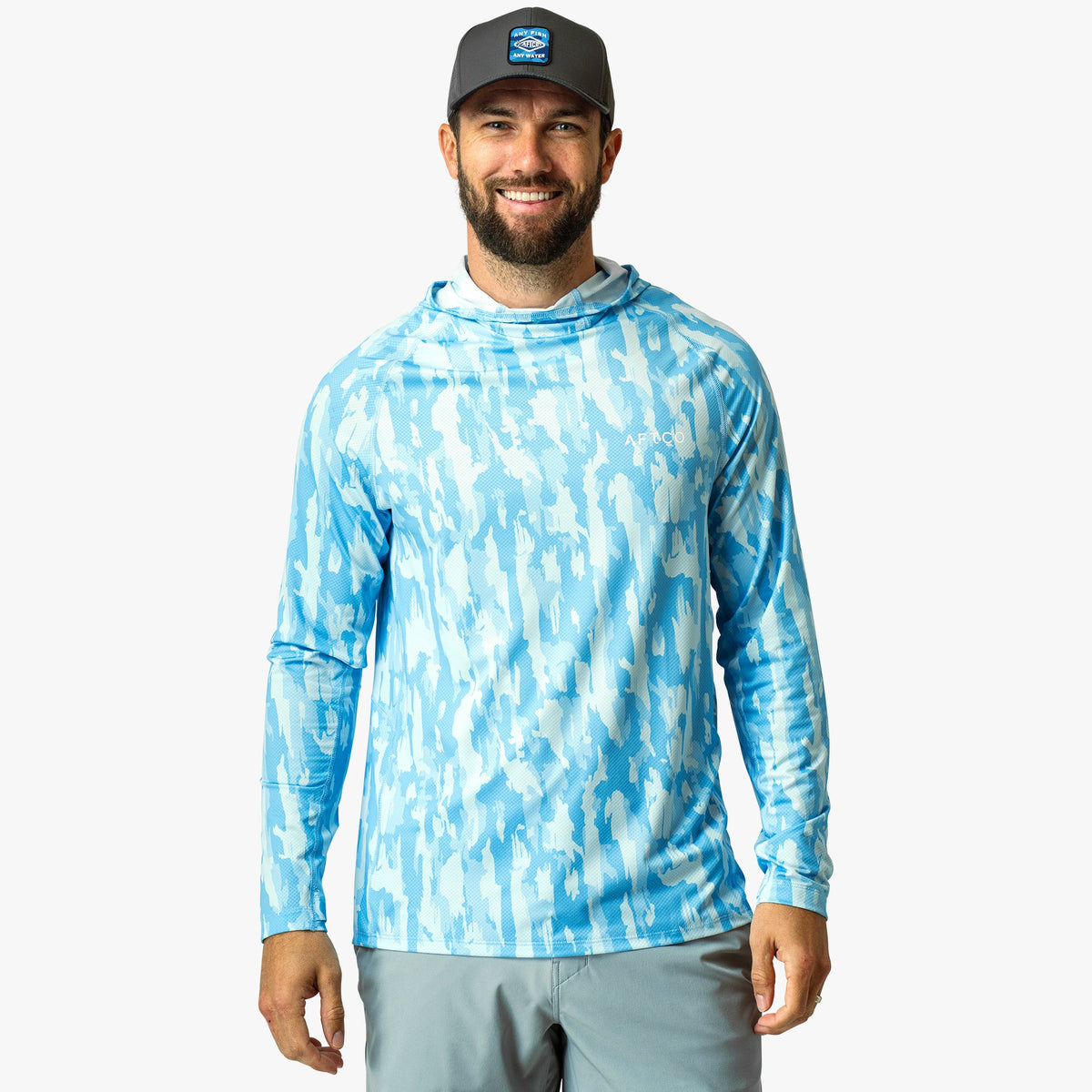 Mens Adapt Phase Change Hooded Fishing Shirt - AFTCO