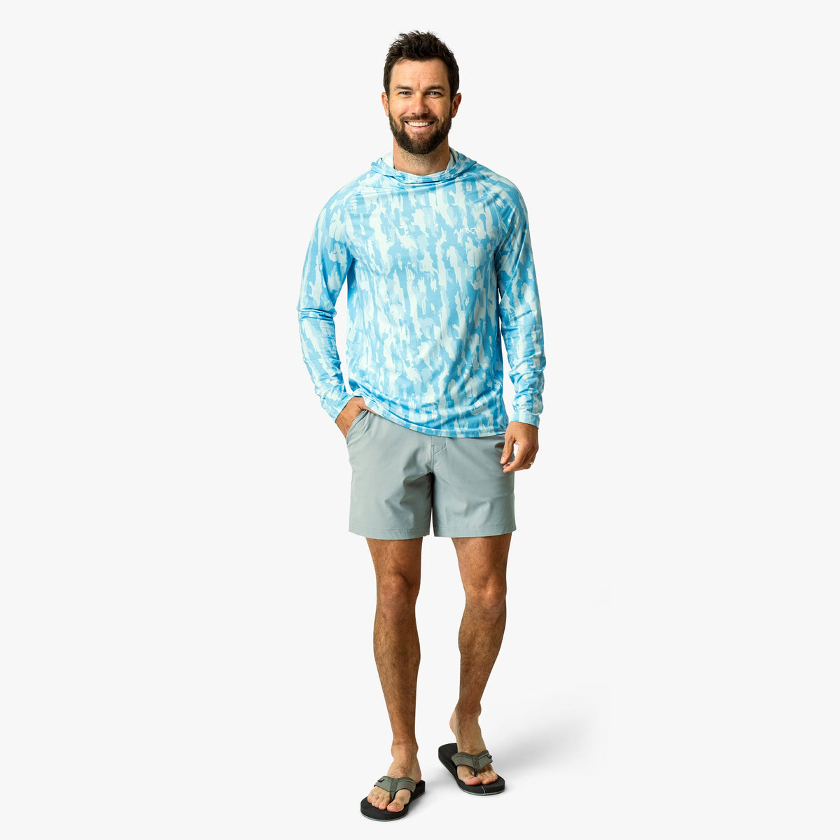 Mens Adapt Phase Change Hooded Fishing Shirt - AFTCO