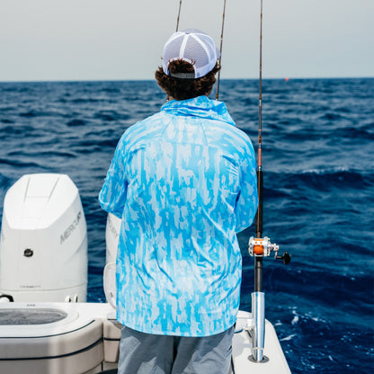 Mens Adapt Phase Change Hooded Fishing Shirt - AFTCO