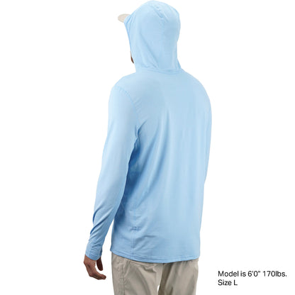Mens Air O Mesh Hooded Fishing Shirt - AFTCO