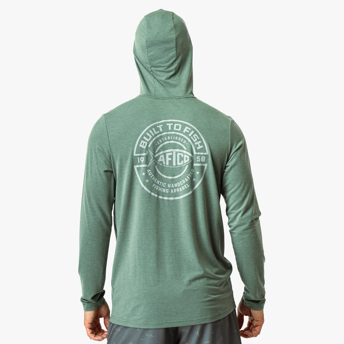 Mens Ocean Bound LS UPF Fishing Shirts - AFTCO