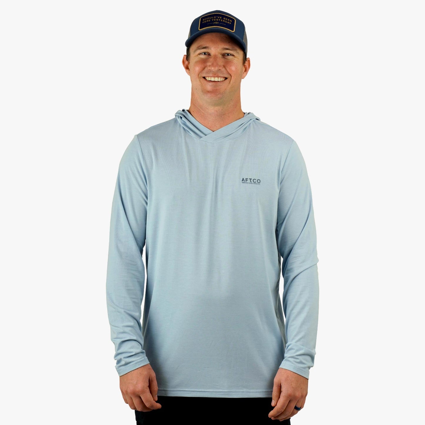 Mens Ocean Bound LS UPF Fishing Shirts - AFTCO