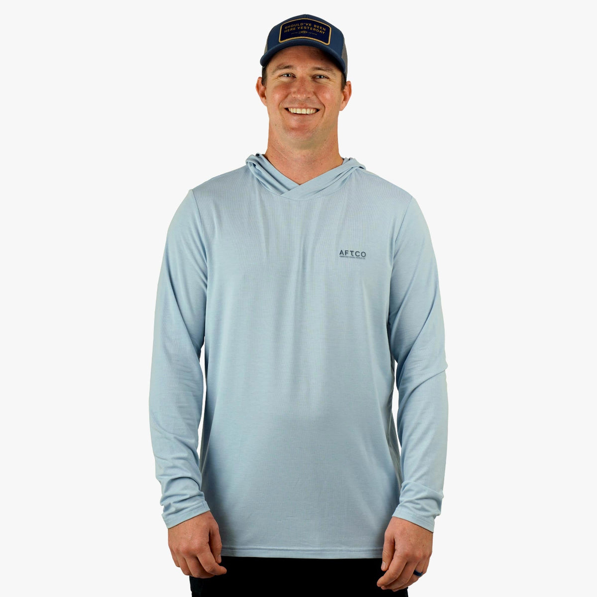 Mens Ocean Bound LS UPF Fishing Shirts - AFTCO