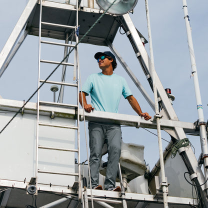 Mens Air O Mesh Breathable Fishing Shirt - AFTCO