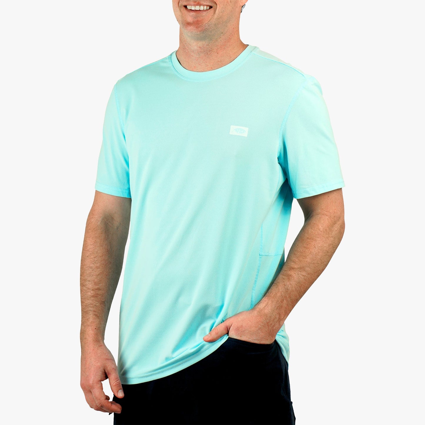 Mens Air O Mesh Breathable Fishing Shirt - AFTCO