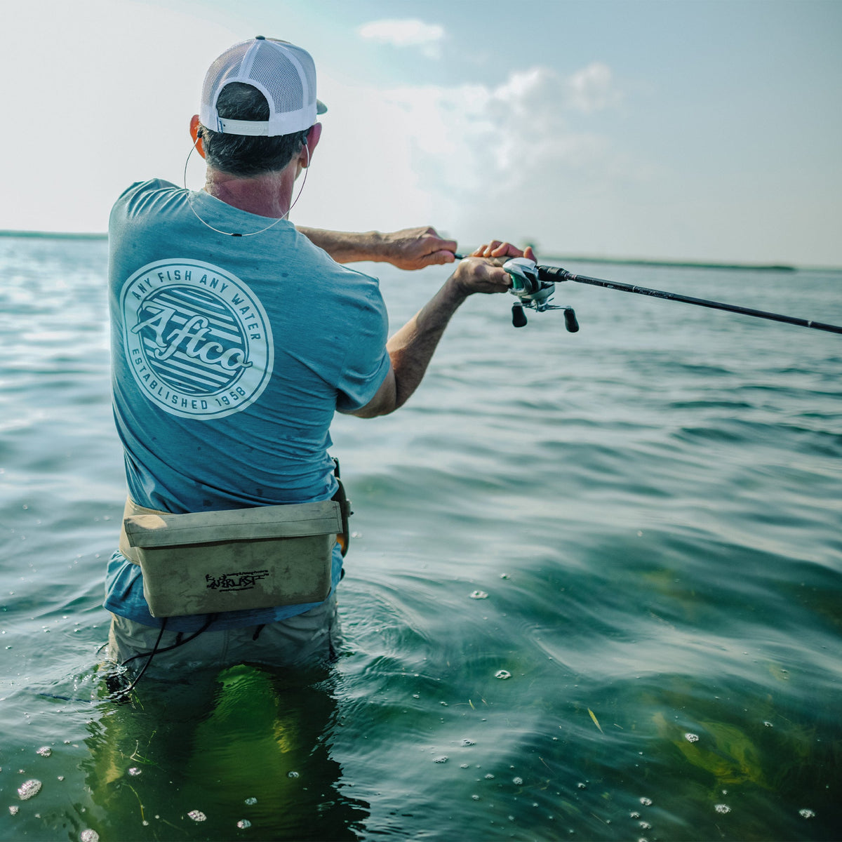 Mens Ocean Bound Short Sleeve Fishing Shirts |AFTCO - AFTCO
