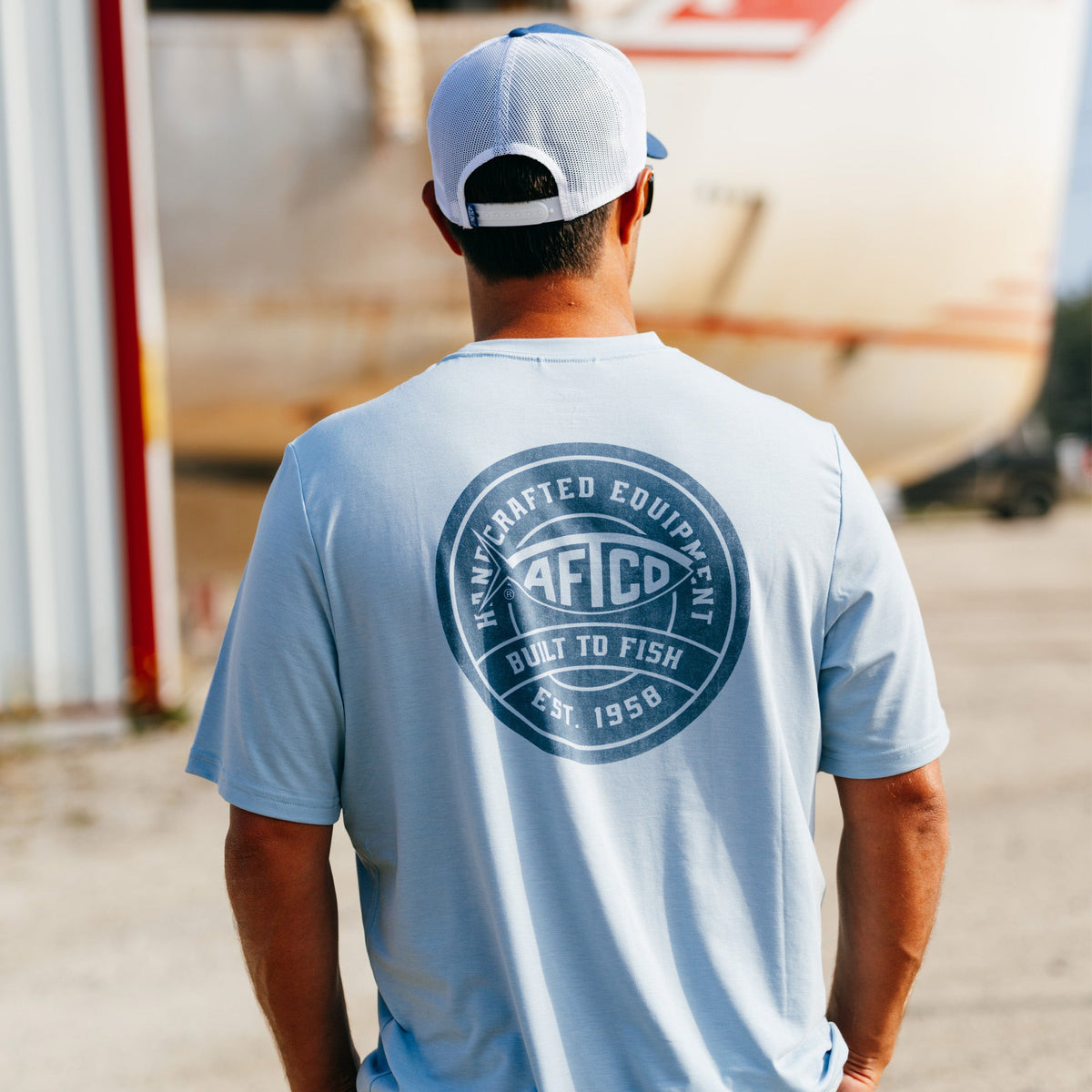 Mens Ocean Bound Short Sleeve Fishing Shirts |AFTCO - AFTCO
