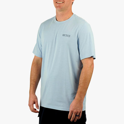 Mens Ocean Bound Short Sleeve Fishing Shirts |AFTCO - AFTCO