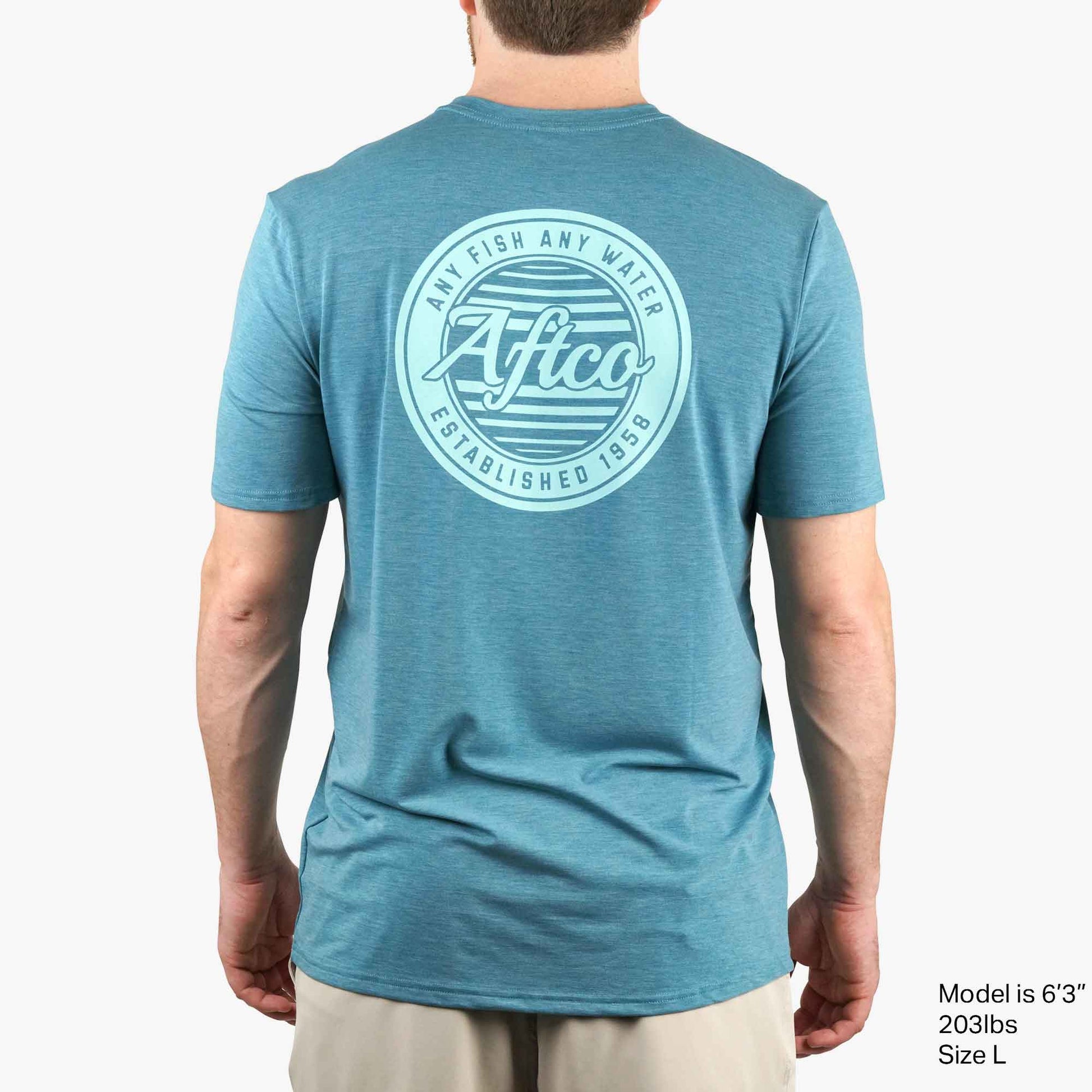 Mens Ocean Bound Short Sleeve Fishing Shirts |AFTCO - AFTCO