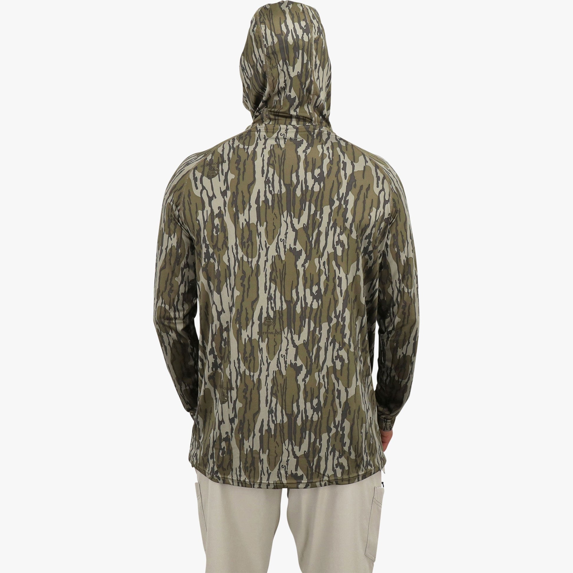 Mens Mossy Oak® Camo Performance Hood - AFTCO