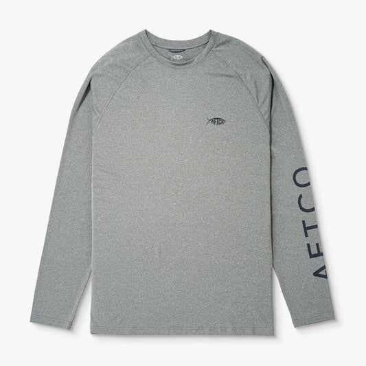 Mens Big Guy Samurai LS Performance Shirt - AFTCO