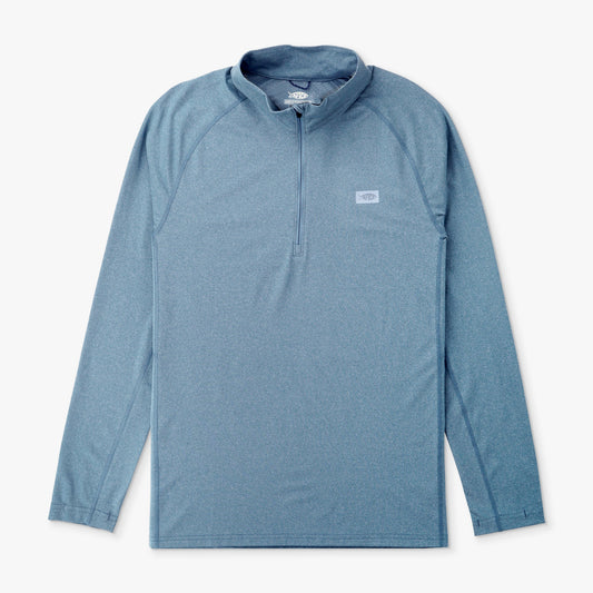 Mens Air O Mesh 1/4 Zip Performance Shirt - AFTCO