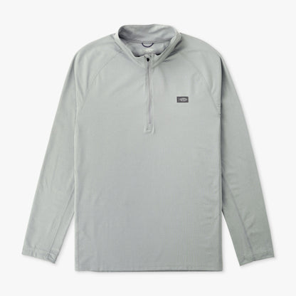 Mens Air O Mesh 1/4 Zip Performance Shirt - AFTCO