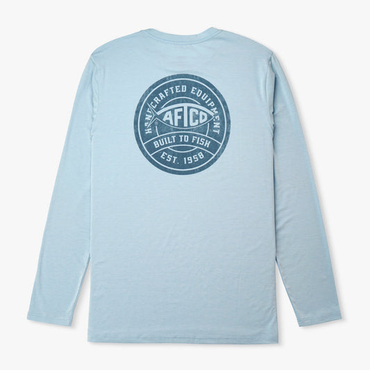 Mens Ocean Bound LS UV Protection Fishing Shirts - AFTCO