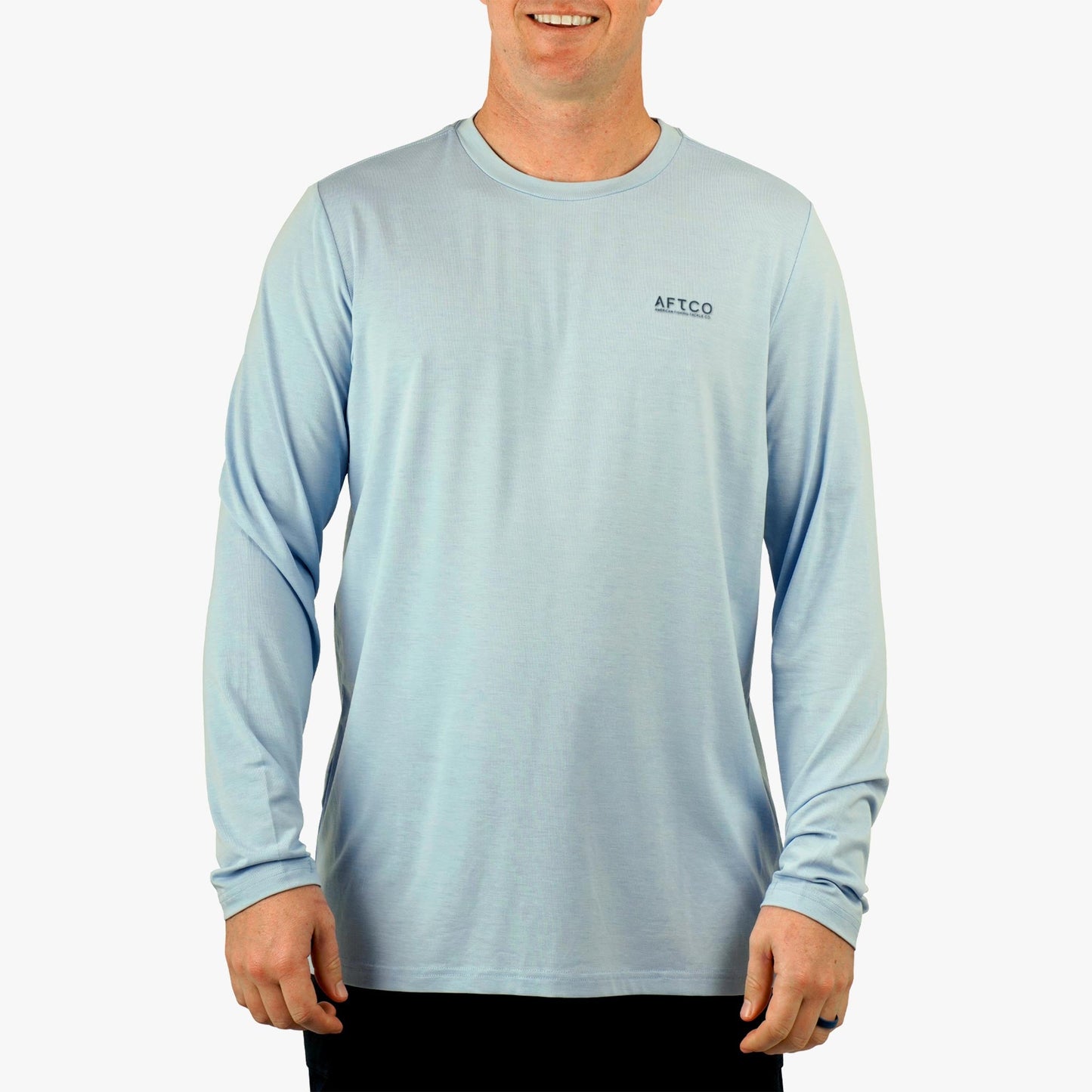 Mens Ocean Bound LS UV Protection Fishing Shirts - AFTCO